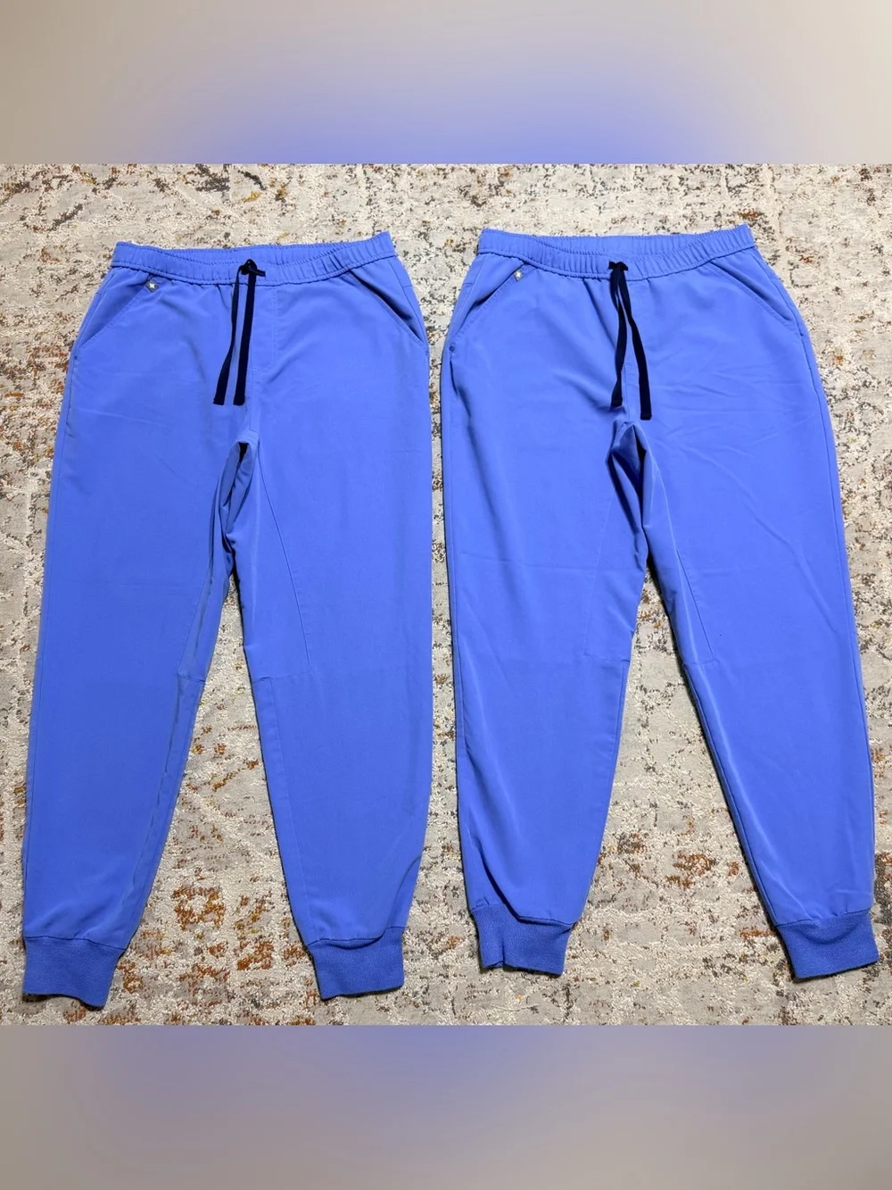 FIGS 2 pair Tansen Jogger Scrub Pants size Large blue